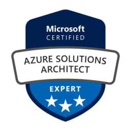 Microsoft Certified: Azure Solutions Architect Expert